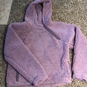 Hollister hooded Sherpa
